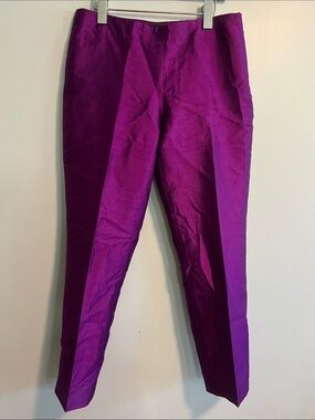 Talbots Vibrant Purple Ankle Pants
